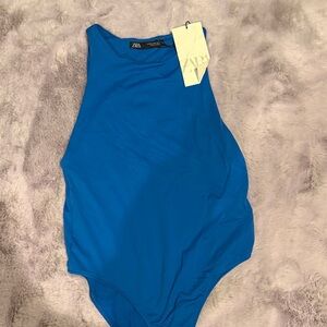 Zara Kids Vibrant Blue Bodysuit